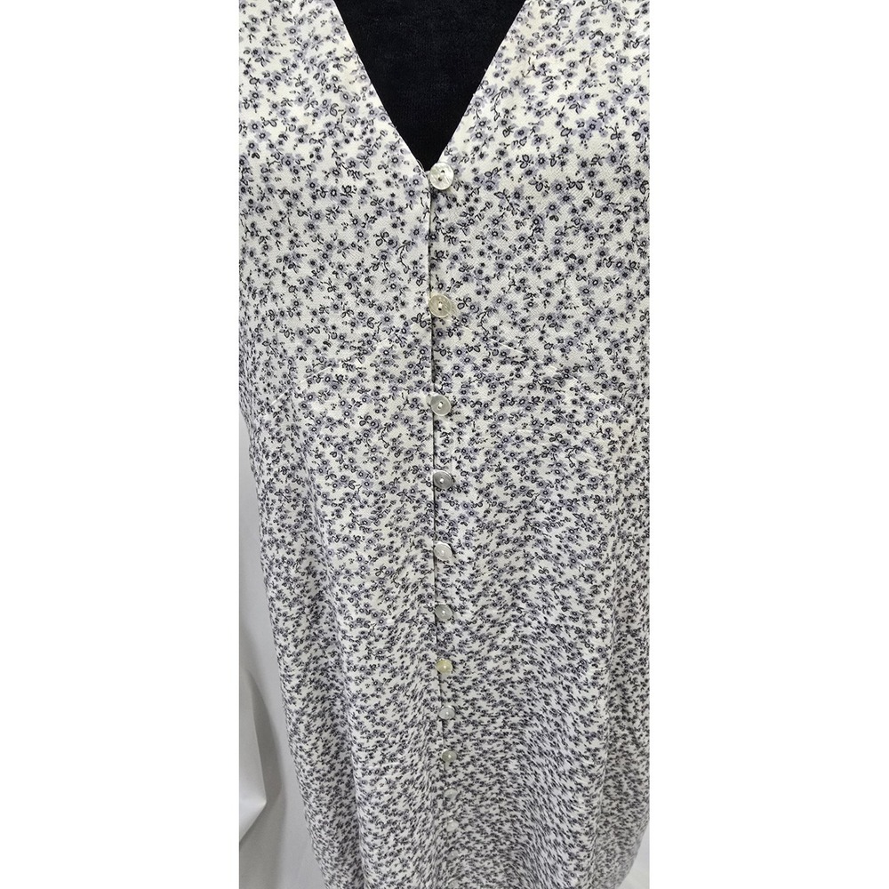 Rails women XL helena dress prairie cottagecore milkmade bloomcore floral v-neck - Picture 5 of 9